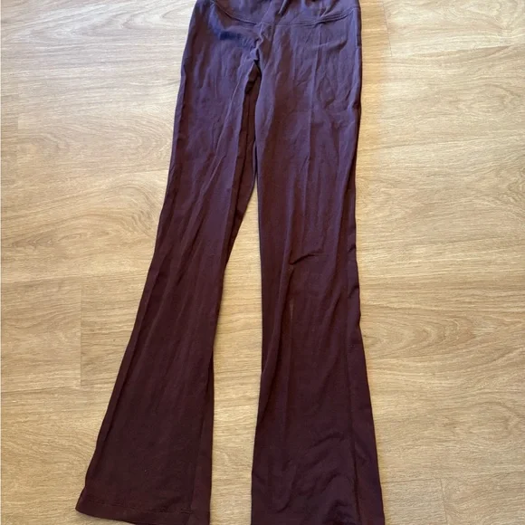 Lululemon Maroon Flare Pants - Picture 1 of 3